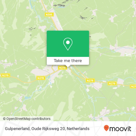 Gulpenerland, Oude Rijksweg 20 map
