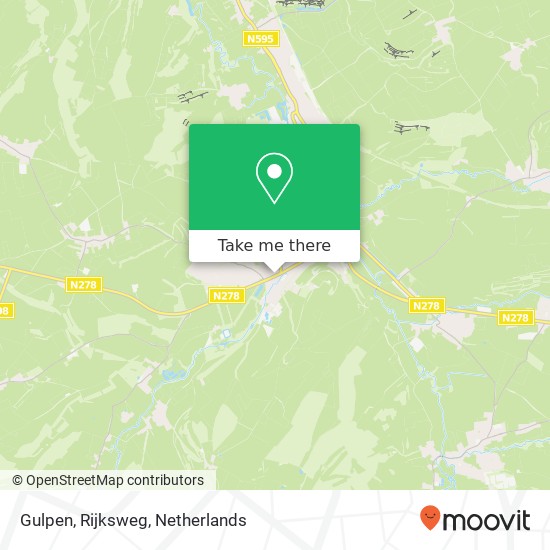 Gulpen, Rijksweg map