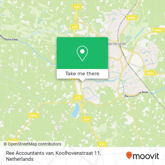 Ree Accountants van, Koolhovenstraat 11 map