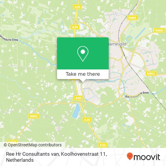 Ree Hr Consultants van, Koolhovenstraat 11 map