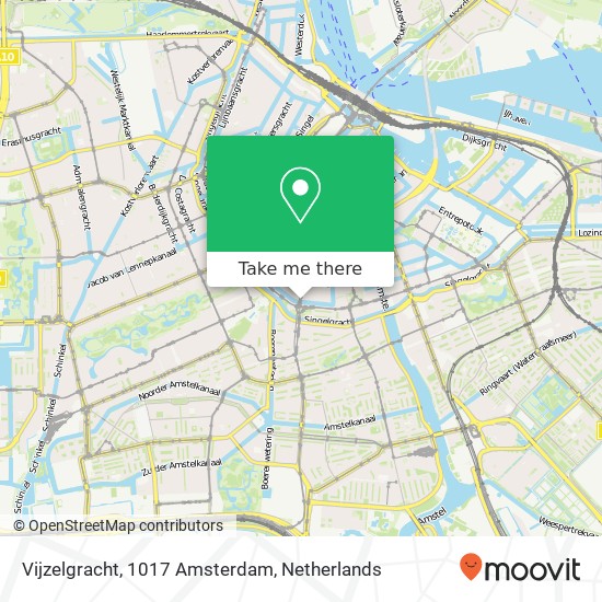 Vijzelgracht, 1017 Amsterdam map