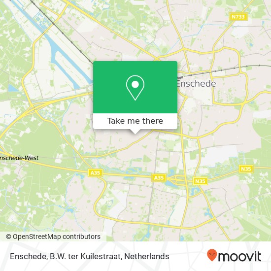 Enschede, B.W. ter Kuilestraat map