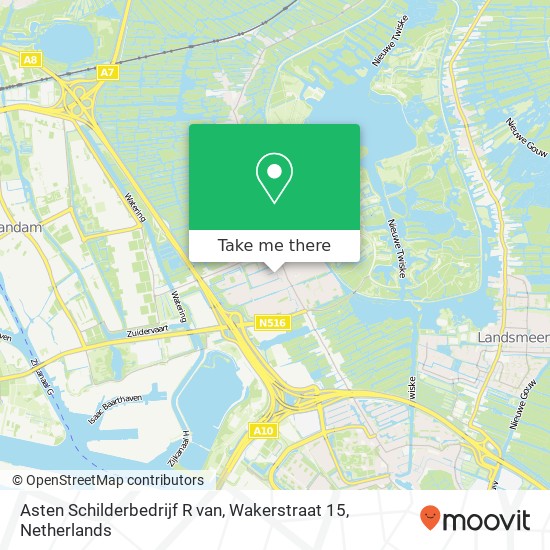 Asten Schilderbedrijf R van, Wakerstraat 15 map