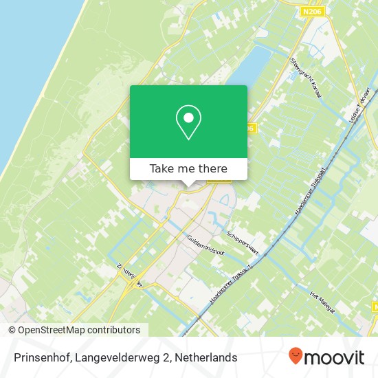 Prinsenhof, Langevelderweg 2 map
