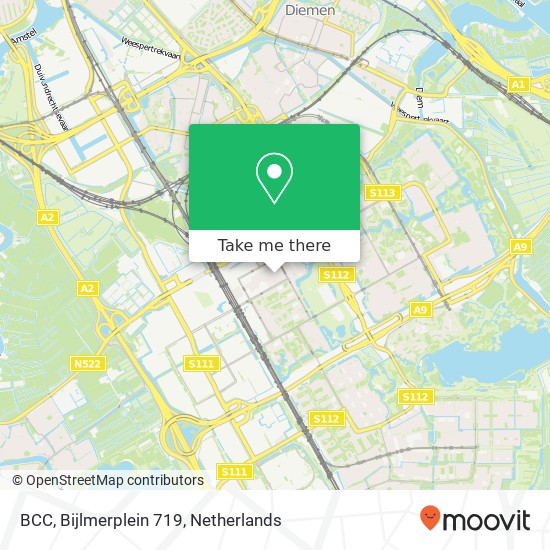 BCC, Bijlmerplein 719 map