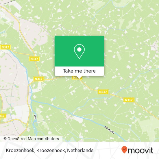 Kroezenhoek, Kroezenhoek map