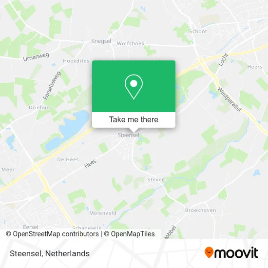 Steensel map