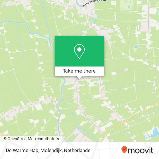 De Warme Hap, Molendijk map