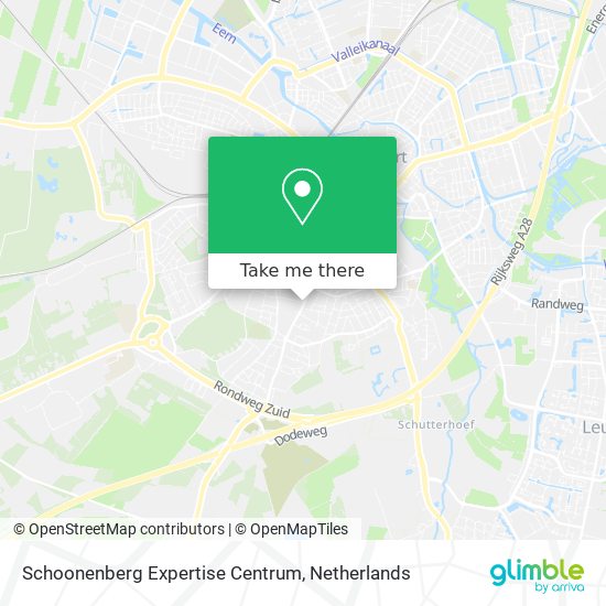 Schoonenberg Expertise Centrum map