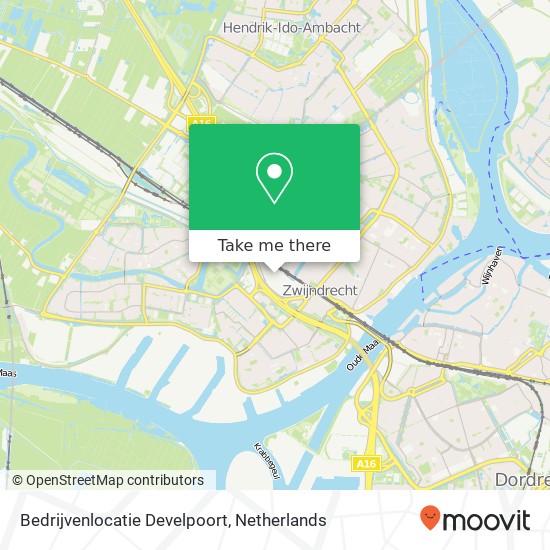 Bedrijvenlocatie Develpoort map