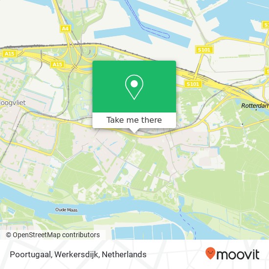 Poortugaal, Werkersdijk map