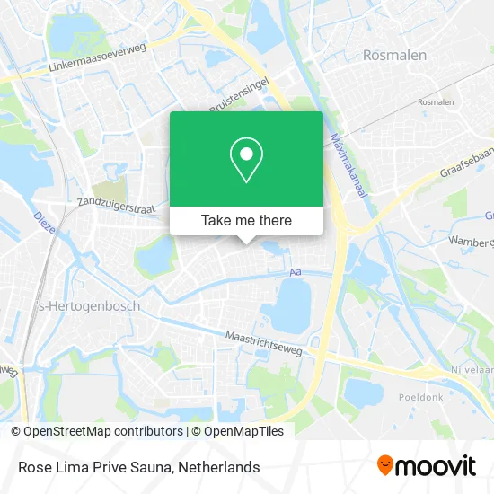 Rose Lima Prive Sauna map