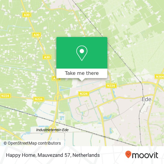 Happy Home, Mauvezand 57 map