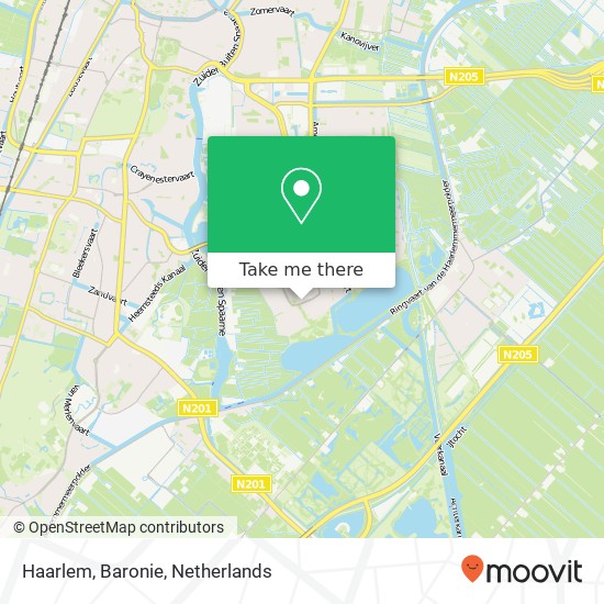 Haarlem, Baronie map