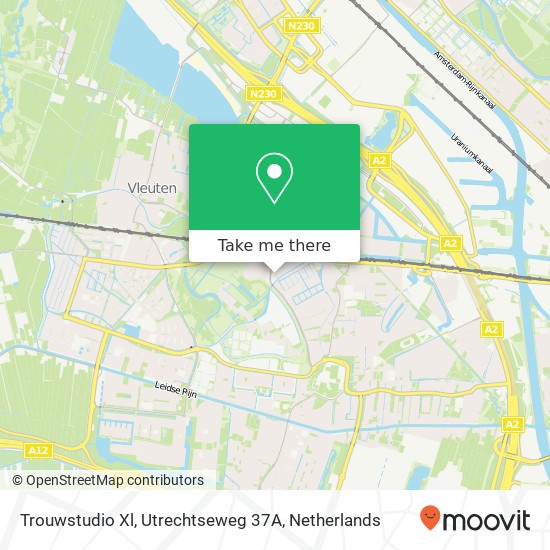 Trouwstudio Xl, Utrechtseweg 37A map