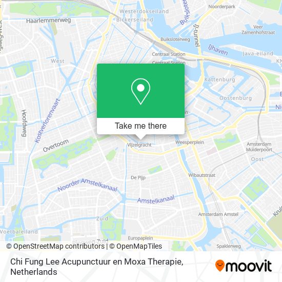 Chi Fung Lee Acupunctuur en Moxa Therapie map