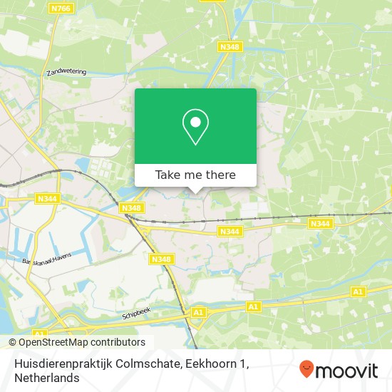 Huisdierenpraktijk Colmschate, Eekhoorn 1 map