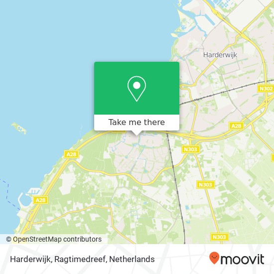 Harderwijk, Ragtimedreef map