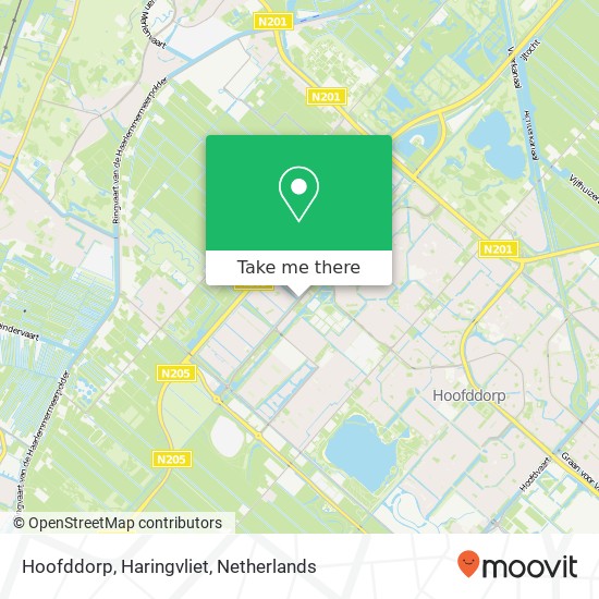 Hoofddorp, Haringvliet map