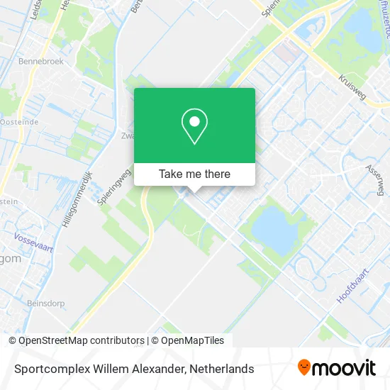 Sportcomplex Willem Alexander map