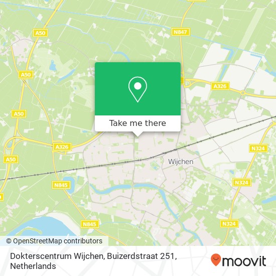 Dokterscentrum Wijchen, Buizerdstraat 251 Karte