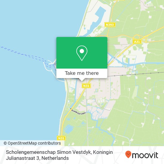 Scholengemeenschap Simon Vestdyk, Koningin Julianastraat 3 map