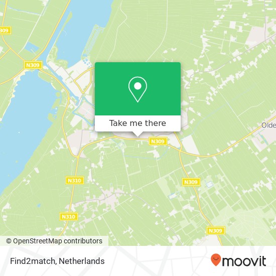 Find2match, Zuiderzeestraatweg Oost 52 map