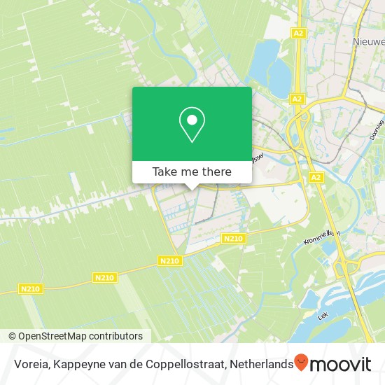 Voreia, Kappeyne van de Coppellostraat map