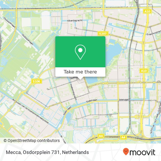 Mecca, Osdorpplein 731 map