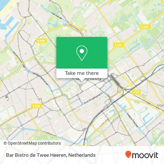 Bar Bistro de Twee Heeren, Oude Molstraat 6 Karte