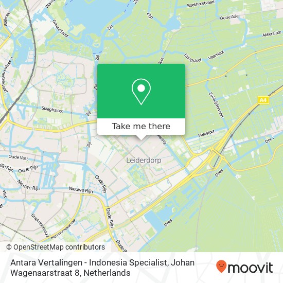 Antara Vertalingen - Indonesia Specialist, Johan Wagenaarstraat 8 map