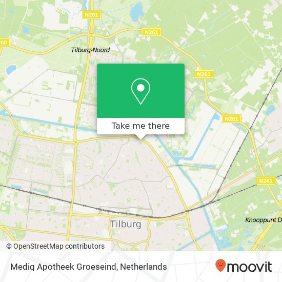 Mediq Apotheek Groeseind map