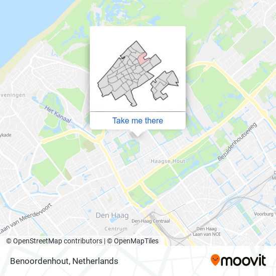 Benoordenhout map