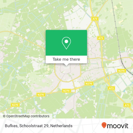 Bufkes, Schoolstraat 29 map