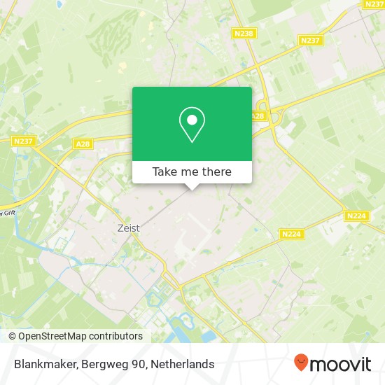 Blankmaker, Bergweg 90 map