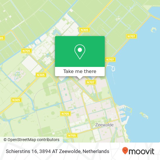 Schierstins 16, 3894 AT Zeewolde map