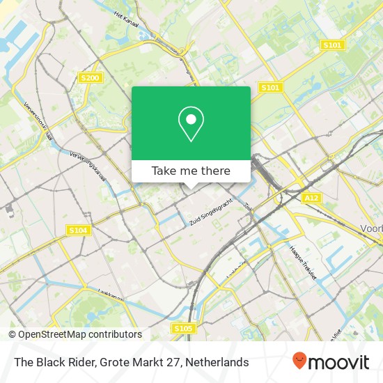 The Black Rider, Grote Markt 27 map