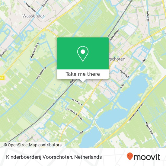 Kinderboerderij Voorschoten map