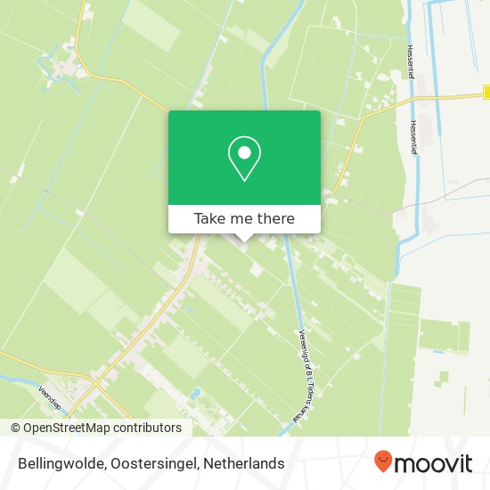 Bellingwolde, Oostersingel map