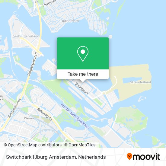 Switchpark IJburg Amsterdam map