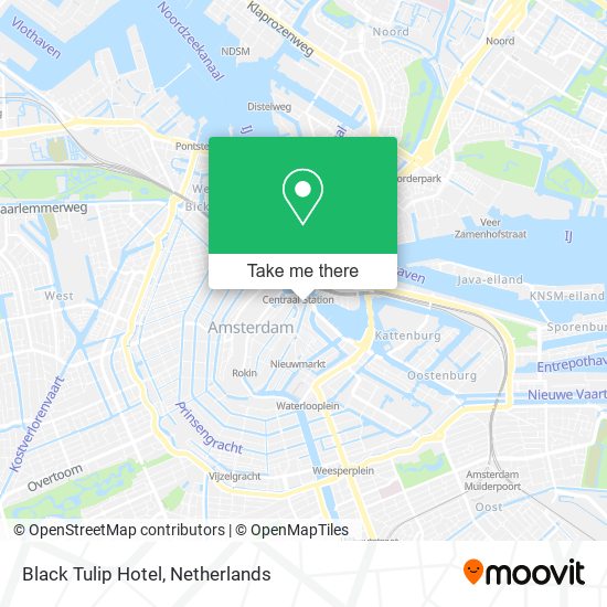 Black Tulip Hotel map