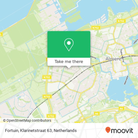 Fortuin, Klarinetstraat 63 map