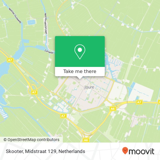 Skooter, Midstraat 129 map