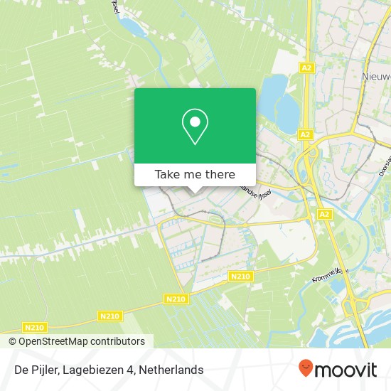 De Pijler, Lagebiezen 4 map