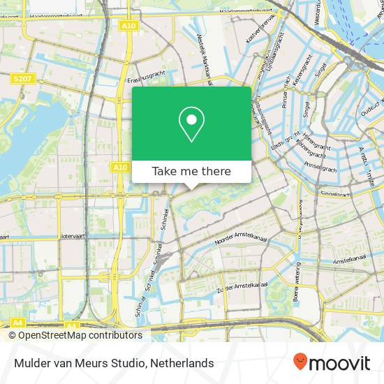 Mulder van Meurs Studio map