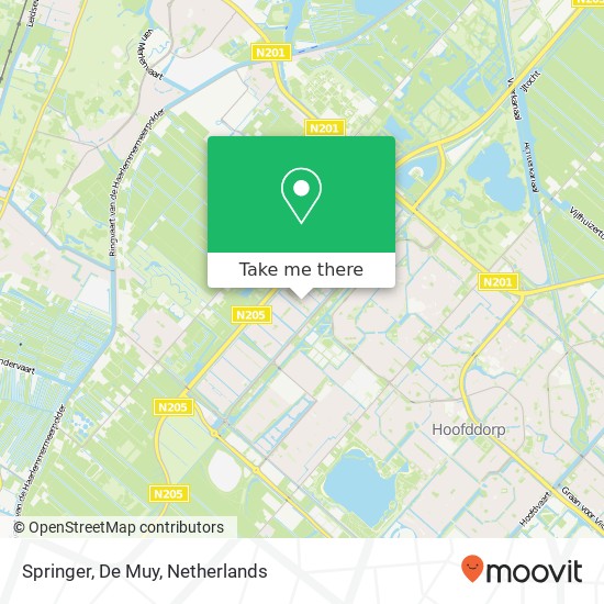 Springer, De Muy map