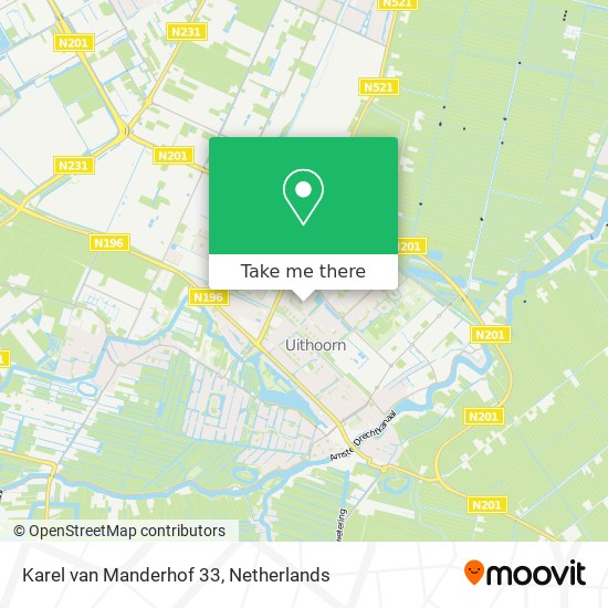 Karel van Manderhof 33 map