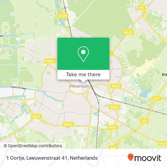 't Oortje, Leeuwenstraat 41 map