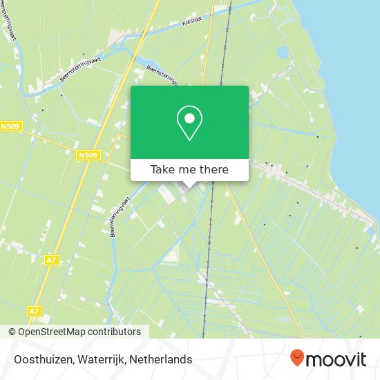 Oosthuizen, Waterrijk map