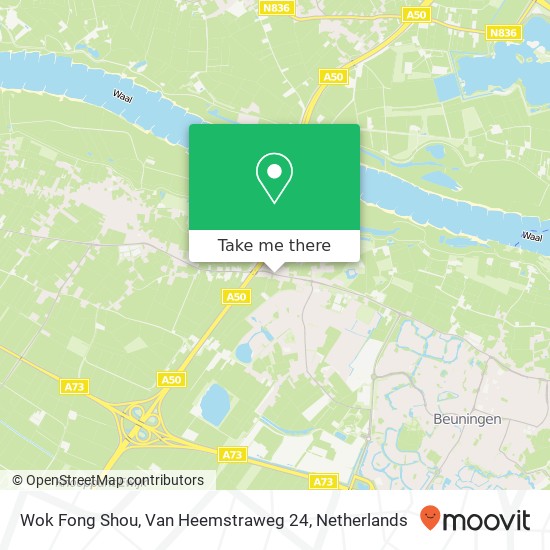 Wok Fong Shou, Van Heemstraweg 24 map